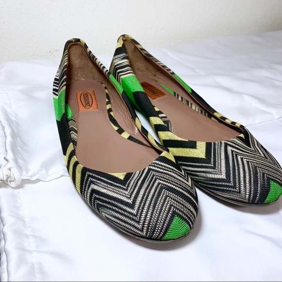 MISSONI silk flats 38 - Picture 3 of 5